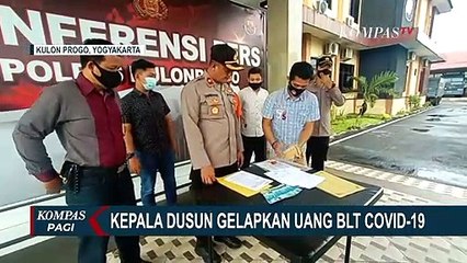 Seorang Kepala Dusun Gelapkan Uang BLT Covid-19