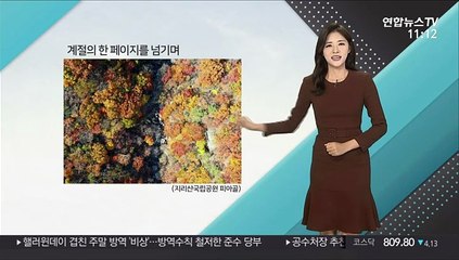 [날씨톡톡] 울긋불긋 단풍, 계절의 한 페이지를 넘기며