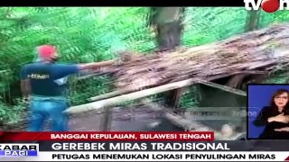 TNI-Polri Gerebek Lokasi Penyulingan Ribuan Miras Cap Tikus