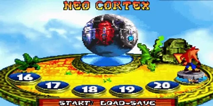 Crash Bandicoot : The Huge Adventure - Neo Cortex Level - Game Boy Advance