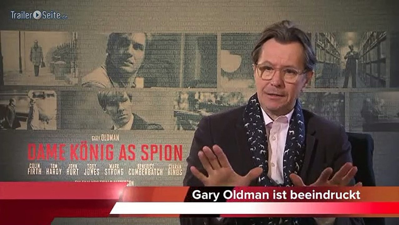 Gary Oldman Exklusiv-Interview zu Dame König As Spion