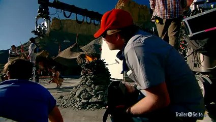 Backstage Blick zu John Carter