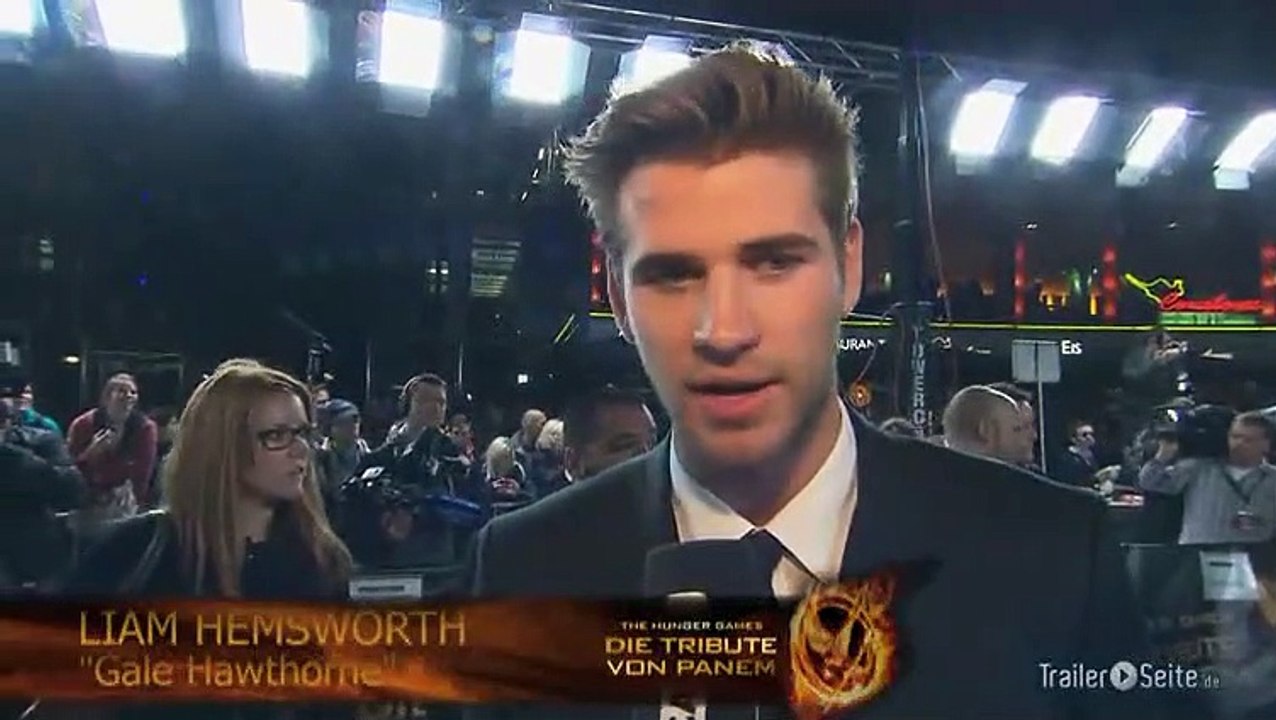 Video der Deutschlandpremiere von Die Tribute Von Panem