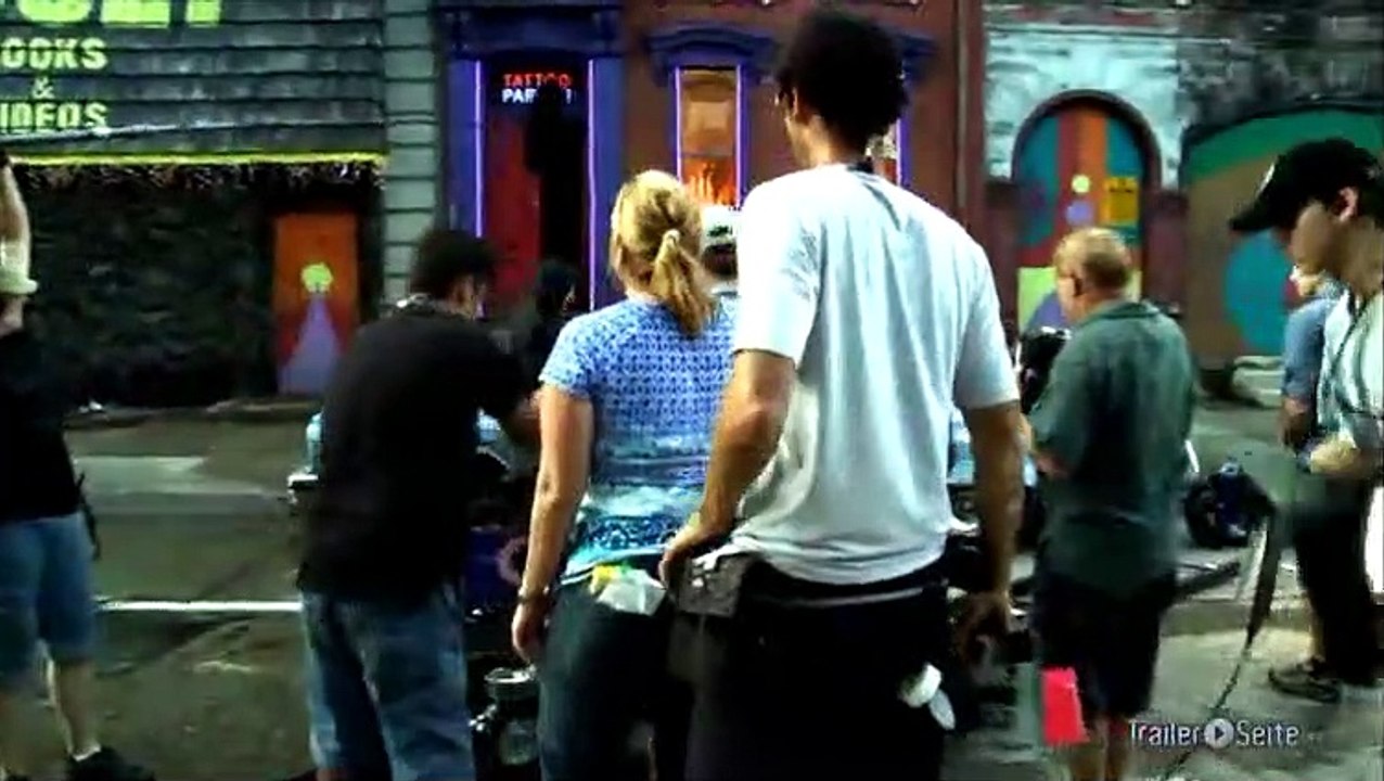 Backstage Blick zu Einmal Ist Keinmal