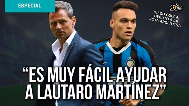 Diego Cocca, el DT del Atlas que debutó a Lautaro Martínez, la joya argentina