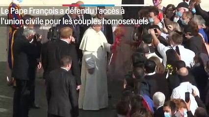 Le Pape François favorable à l'union civile pour les couples homosexuels