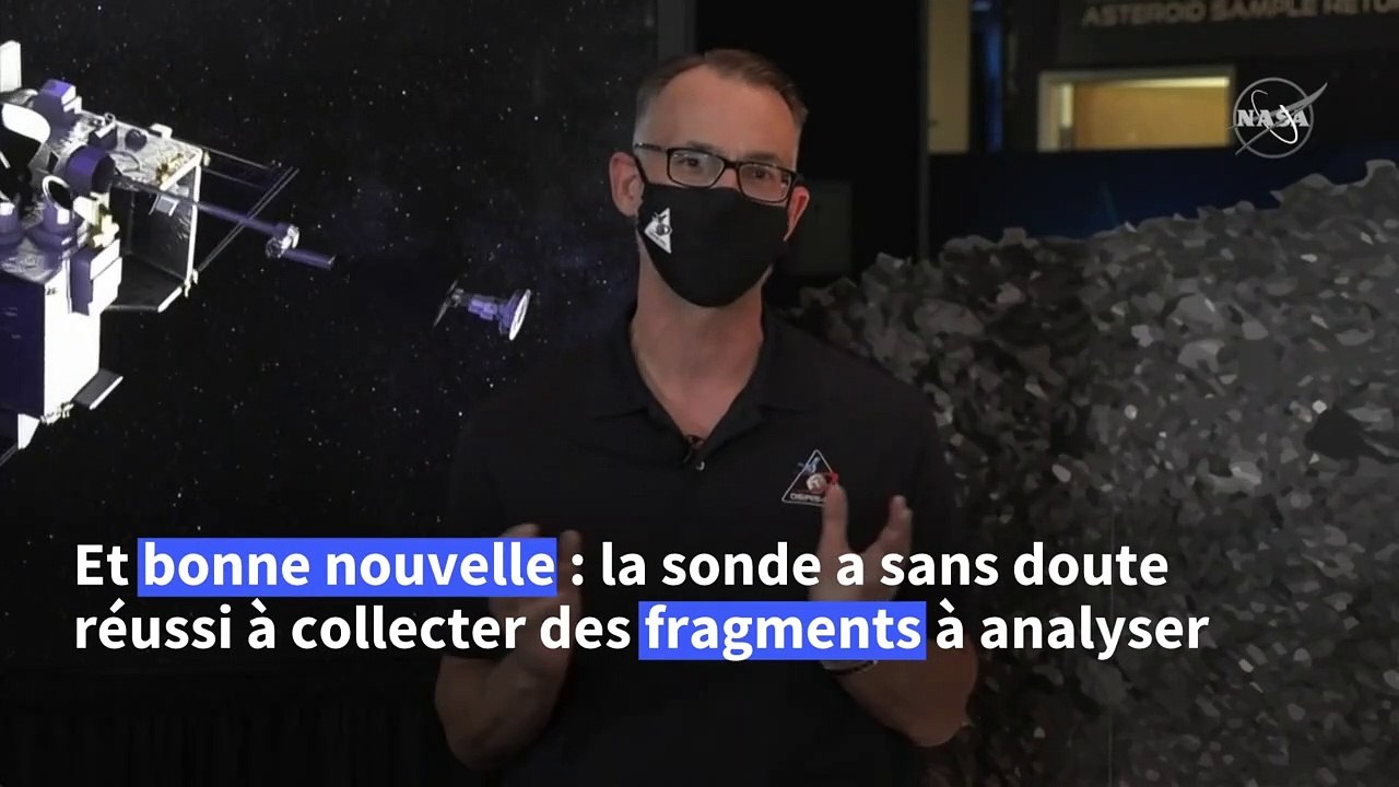 La sonde Osiris-Rex bien partie pour ramener sur Terre des fragments d'astéroïdes