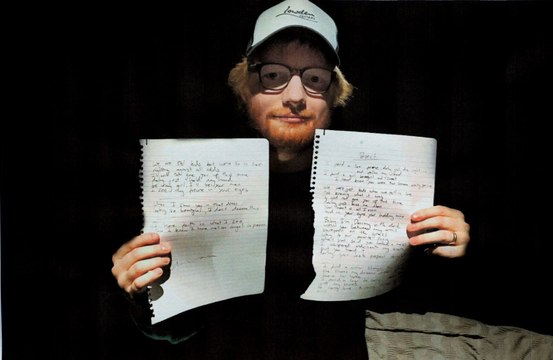 エド・シーランのレア品がチャリティオークションに出品