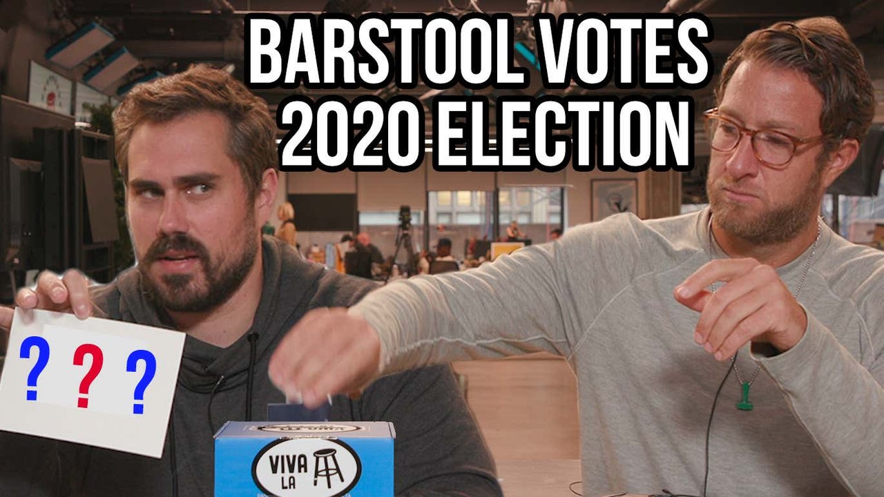 Barstool Votes For The President Of The United States