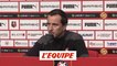 Stéphan : « Niang avance bien » - Foot - L1 - Rennes