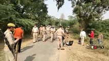 जंगल में पुलिस और बदमाशों के बीच मुठभेड़ में तीन बदमाश घायल