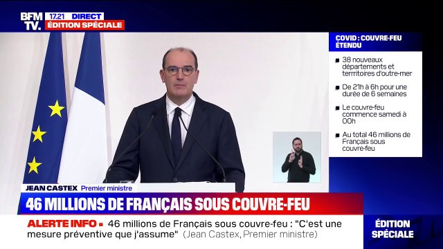Jean Castex: La clé de cette lutte contre l'épidémie est plus que jamais entre les mains de chacune et chacun de nous