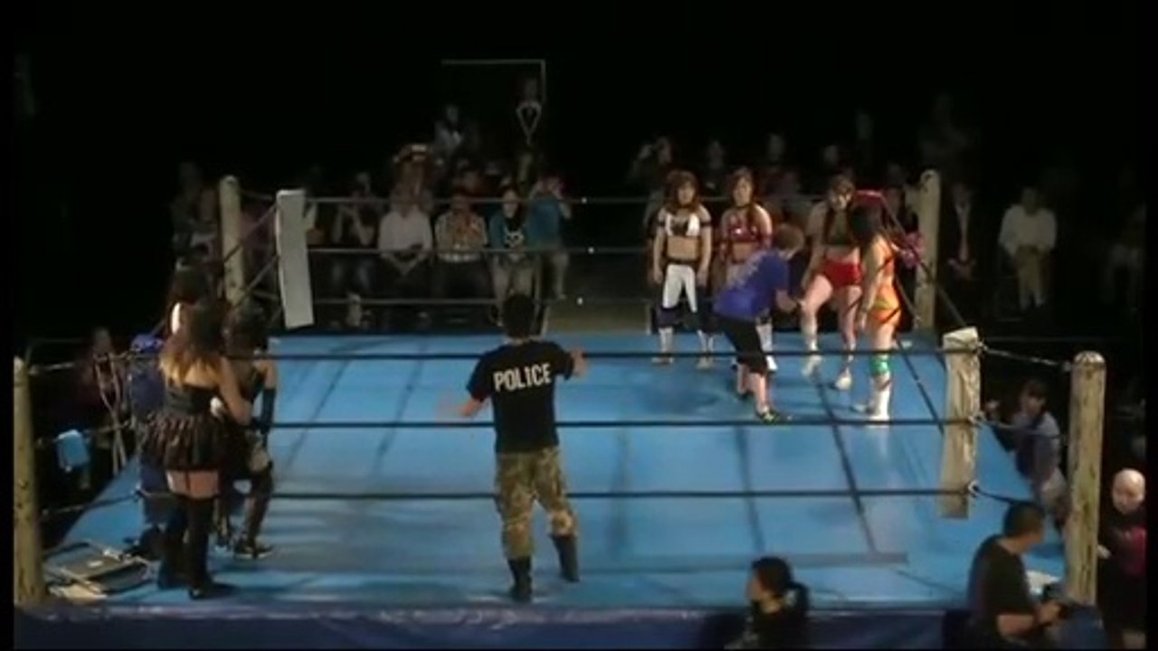 Mayumi Ozaki, Mio Shirai, Miyako Matsumoto & Yumi Ohka vs. Hiroe Nagahama, Mika Iida, Moeka Haruhi & Tsukasa Fujimoto 2015.05.10