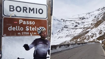 The Iconic Stelvio: Snow At Giro d'Italia