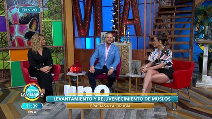 Esta es la cirugía para eliminar sobrantes internos de las piernas. | Venga La Alegría