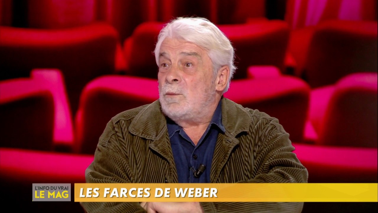 Jacques Weber présente la pièce de théâtre « Crise de nerfs, 3 farces »