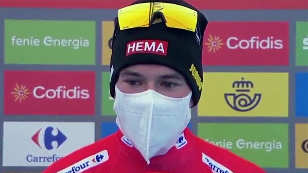 Tour d'Espagne 2020 - Primoz Roglic : "Dan Martin was the strongest in the end"