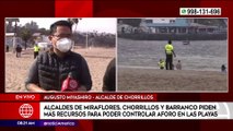 Alcaldes solicitan presupuesto para controlar aforo en playas | Primera Edición (HOY)