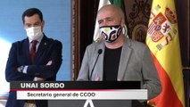 Moreno pide a CCOO 
