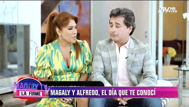 Magaly Medina y Alfredo Zambrano cuentan con lujo de detalles cómo es que se enamoraron