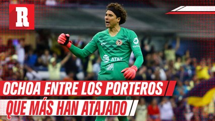 Guillermo Ochoa y Óscar Jiménez en el top de porteros con más atajadas en el Guard1anes 2020