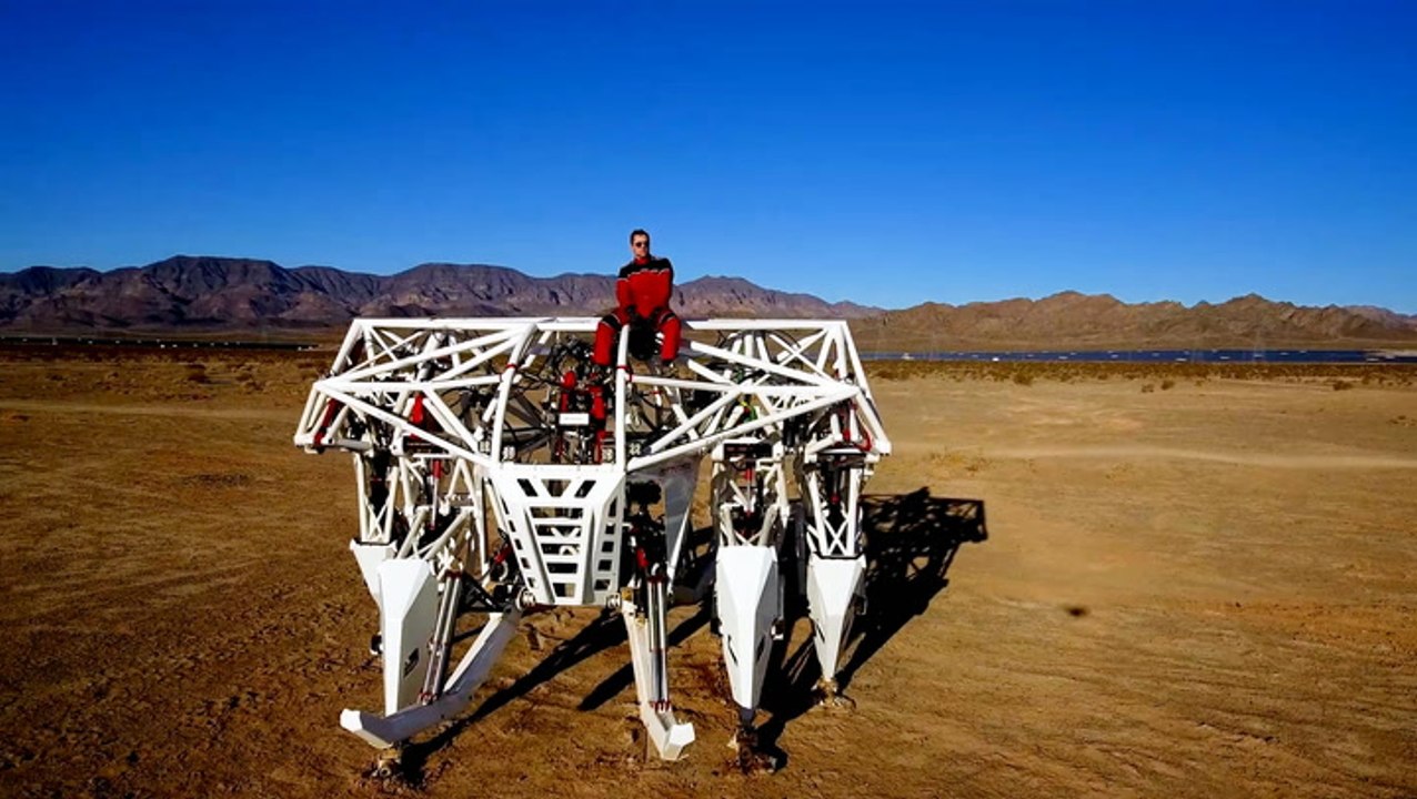 An inventor wants to use his 3,000-kilogram mechanical exosuit in a human-powered racing league