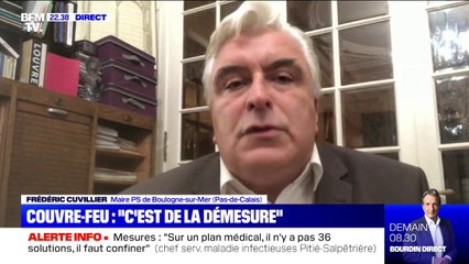 Couvre-feu à Boulogne-sur-Mer: Frédéric Cuvillier est "surpris par la soudaineté des décisions"