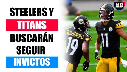 Los Steelers buscarán mantener el invicto
