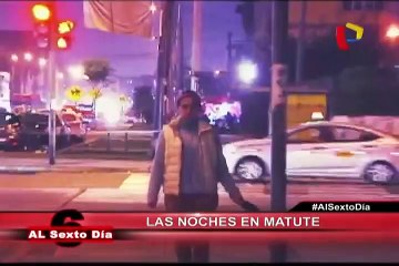 Las noches en Matute: El vicio y el abandono en los alrededores del Alejandro Villanueva