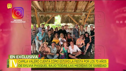 Camila Valero relata cómo estuvo la fiesta de su abuela Sylvia Pasquel por sus 70 años.|Ventaneando