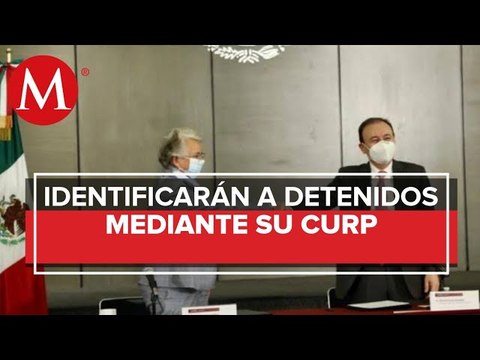 Segob y SSPC firman convenio para identificar detenidos mediante CURP