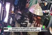 ¡Exclusivo! Por segunda vez detienen a sicario que participó en crimen de joven barbero en el Callao