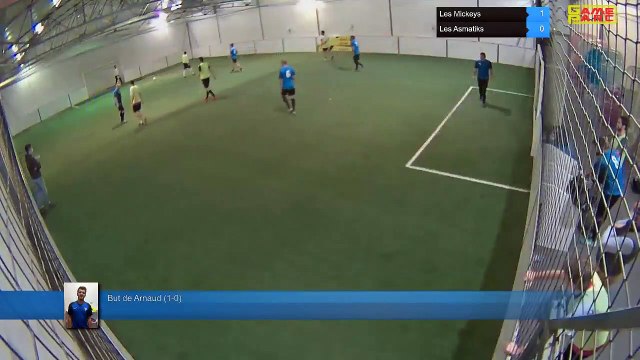 But de Arnaud (1-0) - Les Mickeys Vs Les Asmatiks - 22/10/20 20:00 - LIGUE 4 - Poitiers Game Parc
