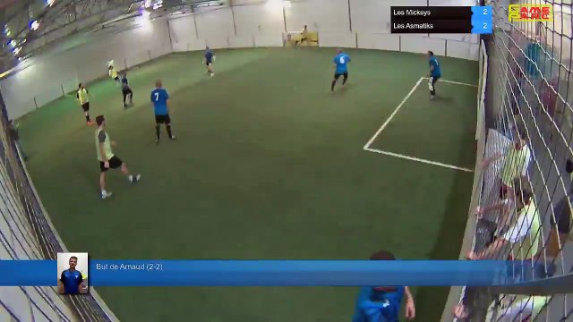 But de Arnaud (2-2) - Les Mickeys Vs Les Asmatiks - 22/10/20 20:00 - LIGUE 4 - Poitiers Game Parc