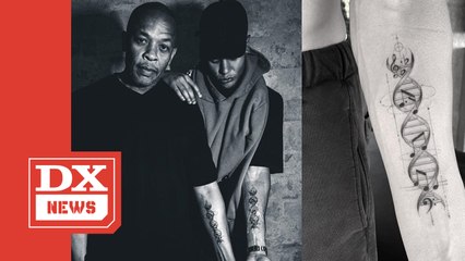 Dr. Dre Gets Matching Tattoos With His Son Amid Messy Divorce