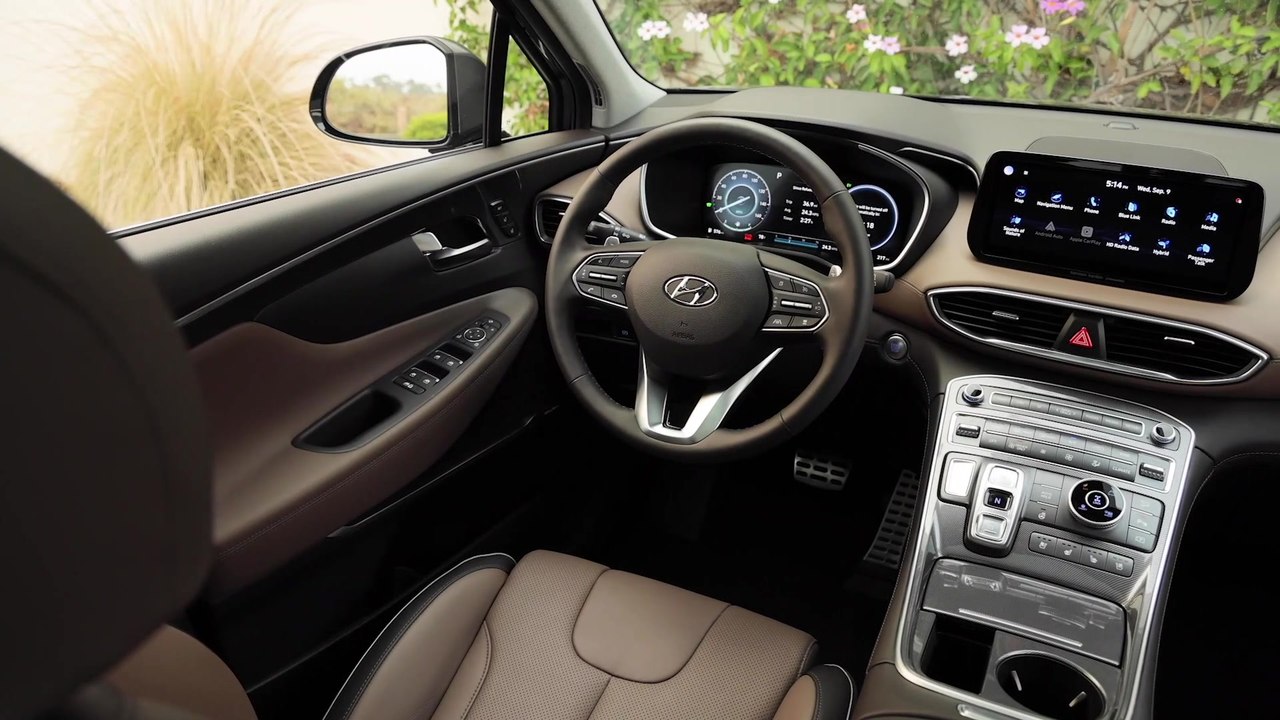 2021 Hyundai Santa Fe - Feines Ambiente - Interieur im schicken Lounge-Look