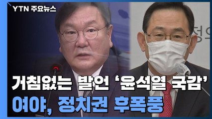 '윤석열 국감' 후폭풍..."검찰, 신성불가침 아냐" vs "추미애 물러나야" / YTN