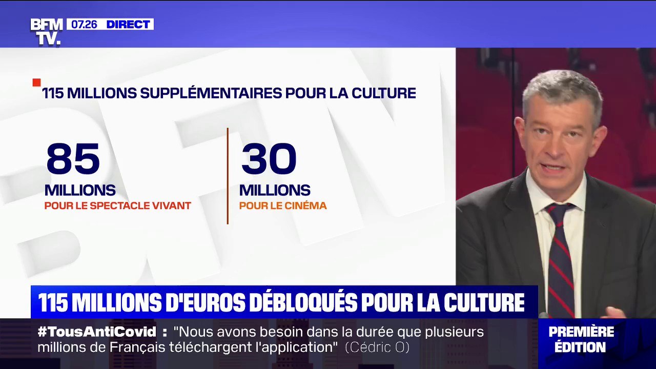 115 millions d'aides supplémentaires vont être débloqués pour la culture