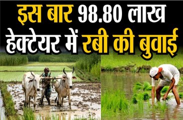 इस बार 98.80 लाख हेक्टेयर में रबी की बुवाई