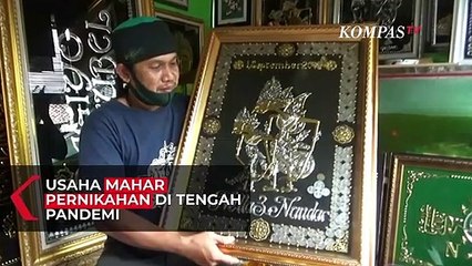 Melihat Usaha Kaligrafi Mahar Pernikahan yang Hidup di Tengah Pandemi Covid-19
