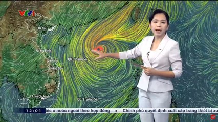 Bão Số 8 Giật Cấp 15 - Dự báo thời tiết chiều tối nay 23/10  Bản tin dự báo thời tiết hôm nay
