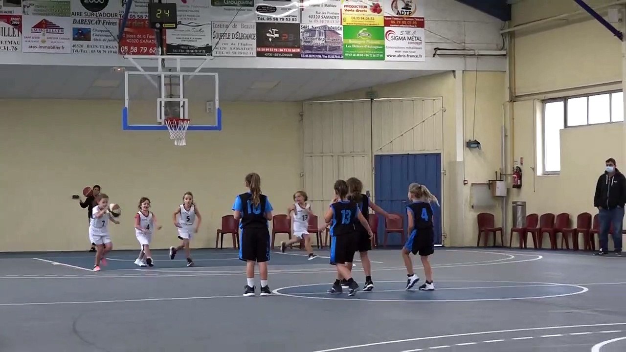 03.10.2020 U09 Mini Poussins Féminin TURSAN BASKET CHALOSSE -CAP DE GAS