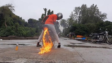 Rx 100 Stunts | AMR Addiction