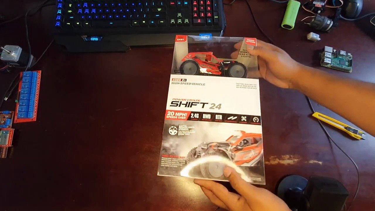 Hobby RC Car Unboxing - Power Craze SHIFT 24 - 20 MPH HighSpeed - RC Body - Performance Shock - RWD