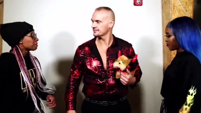 Impact Wrestling - Bravo, Tasha Steelz & Kiera Hogan Backstage Segment. 08/09/20