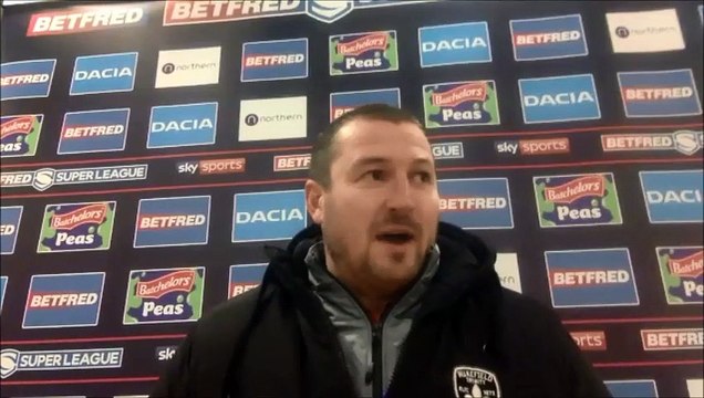 Wakefield Trinity boss Chris Chester after 18-14 win v Huddersfield Giants
