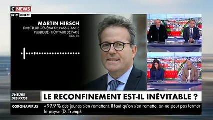 Le directeur général de l'AP-HP, Martin Hirsch, estime "possible" que la "deuxième vague" du Covid-19 en France "soit pire que la première"