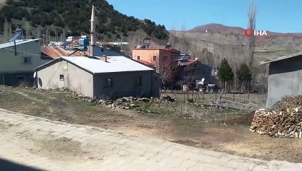 Karantina Altındaki Köy Sessizliğe Büründü