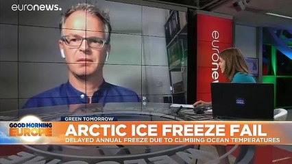 Arctic sea ice isn't freezing in October for the first time on record