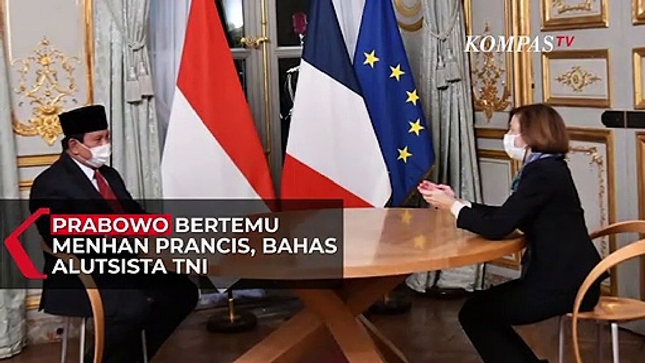 Prabowo Bertemu Menhan Prancis, Bahas Alutsista TNI